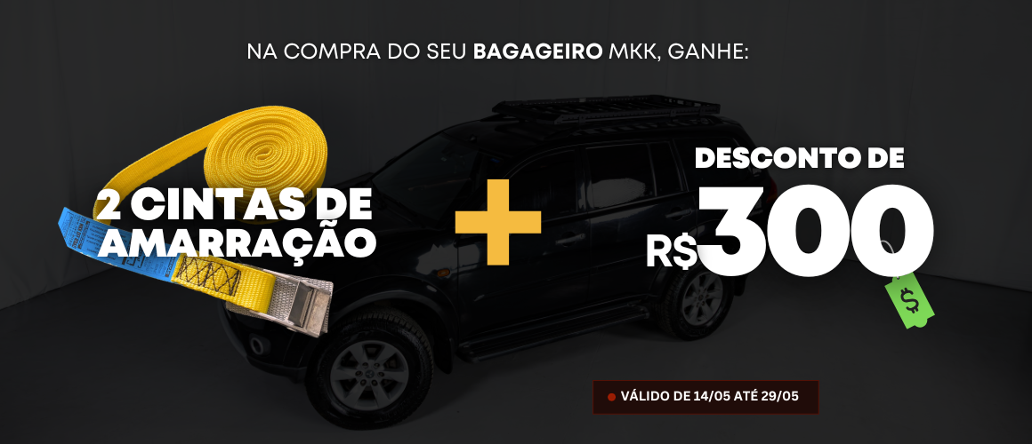 ⚠️ mkk⚠️ O que você achou dessa linha de bagageiros MKK? A nova linha