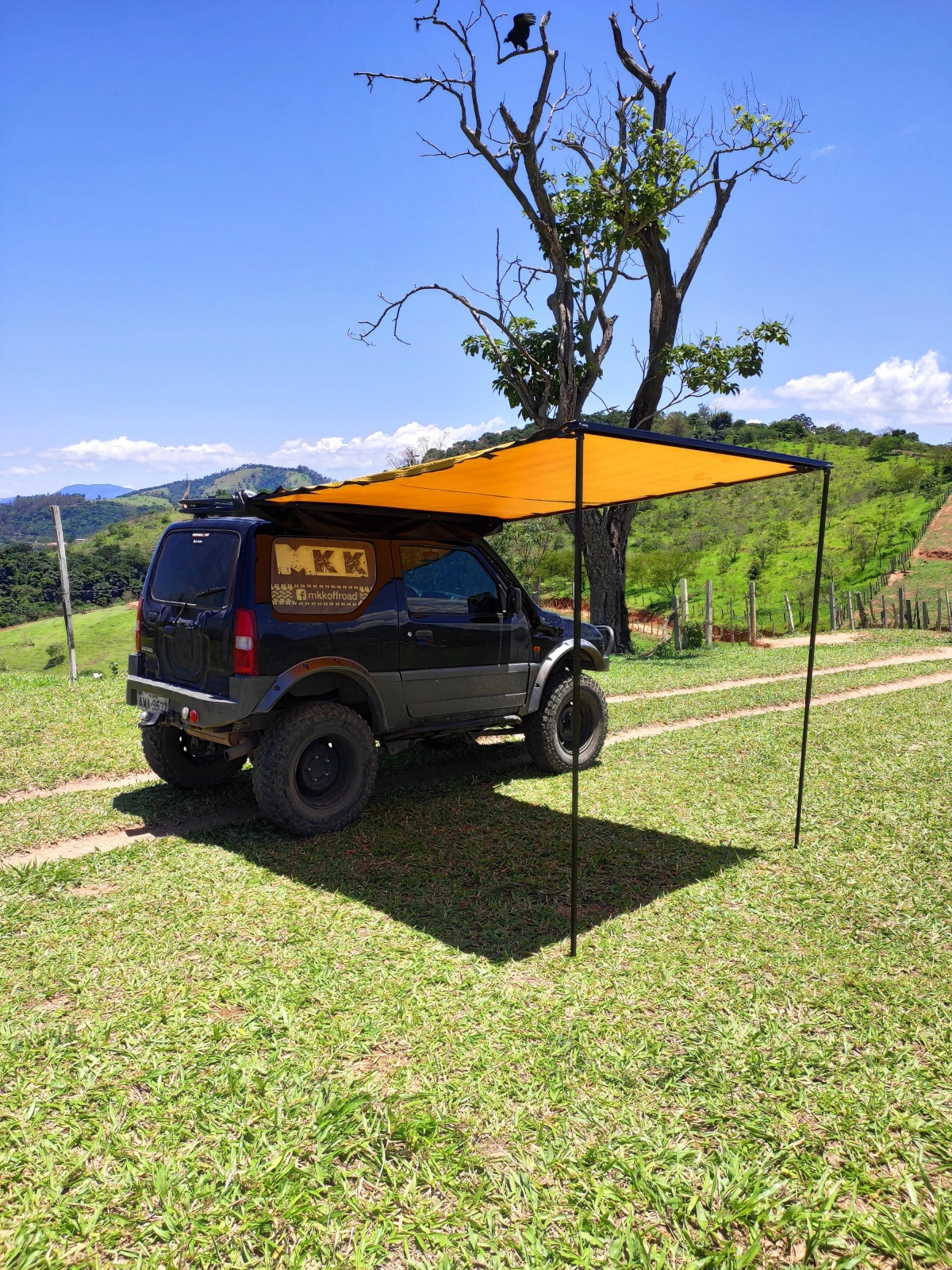 Bagageiro Jimny + Toldo