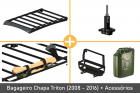 Bagageiro Slim Triton + Acessórios