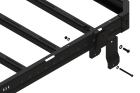 Bagageiro Stealth A&ccedil;o Carbono - Pajero TR4 (2010 - 2015)